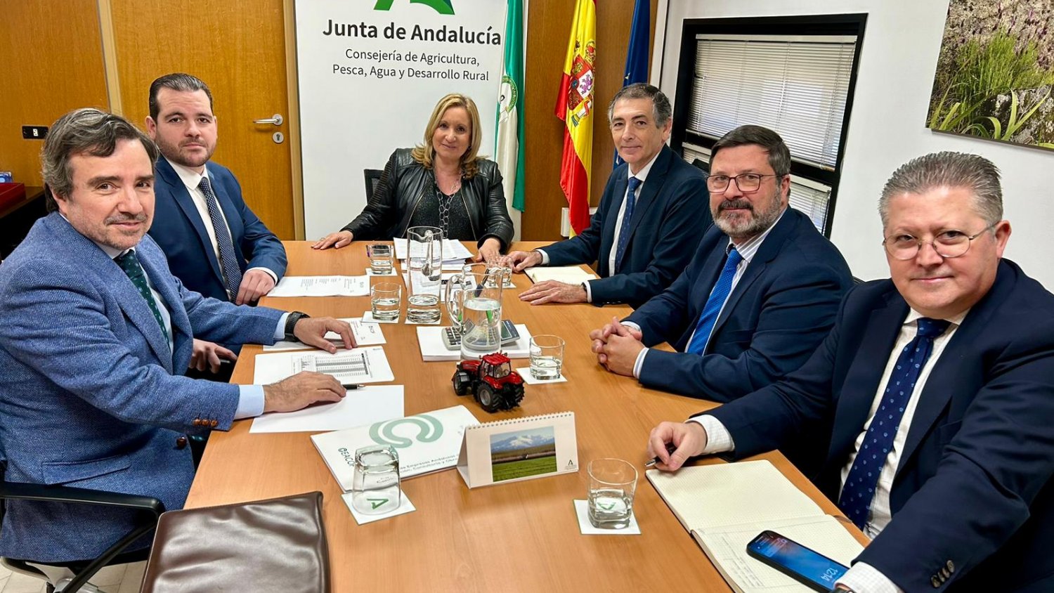 La Junta destaca el potencial de la obra pública hídrica como generador de riqueza y empleo
