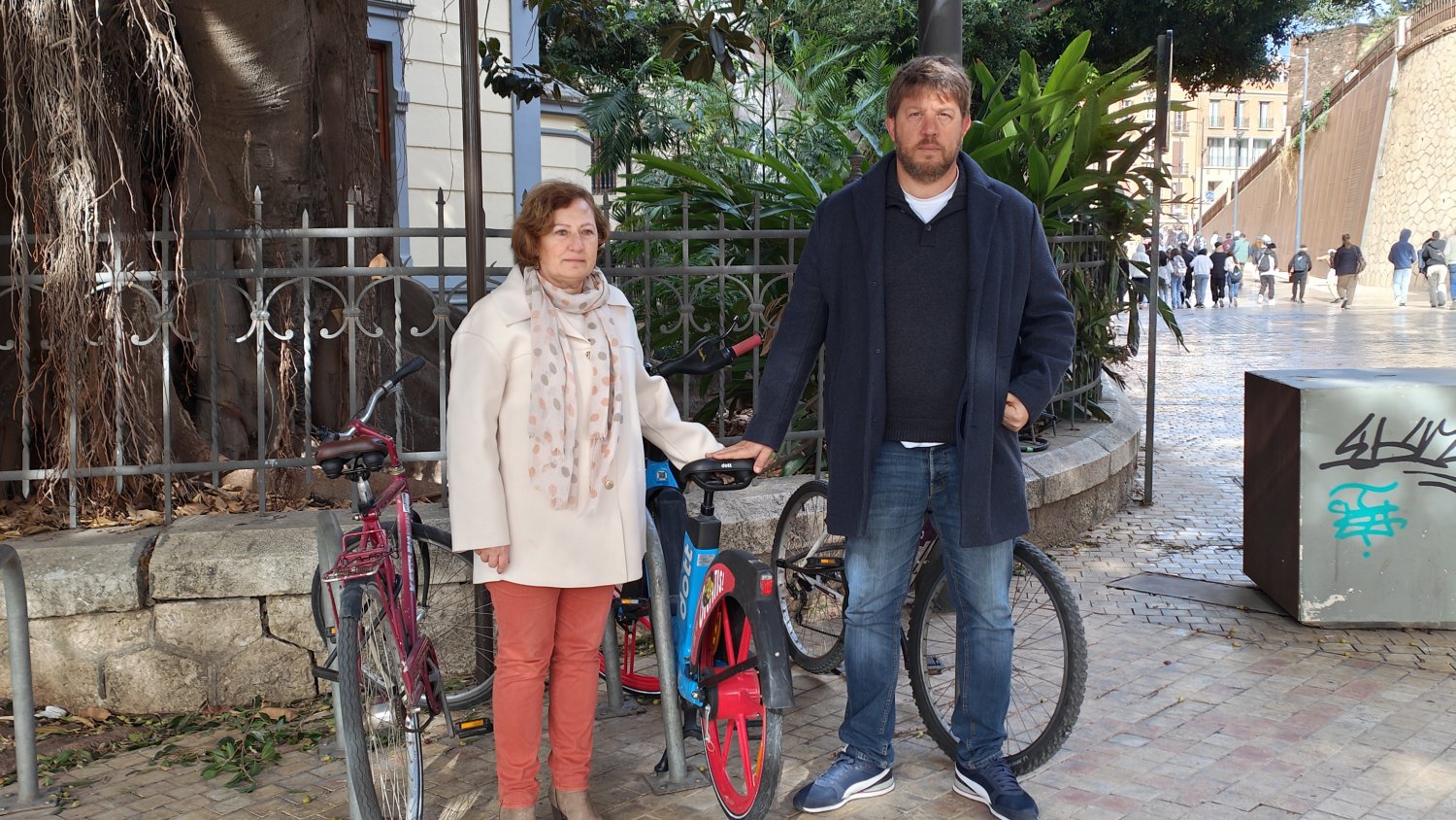 Con Málaga propone la vuelta del servicio municipal de alquiler de bicicletas