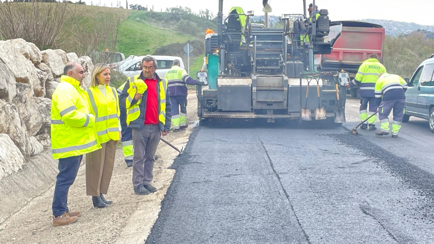 La Diputación de Málaga mejora diversos tramos de dos carreteras del entorno de Benaoján