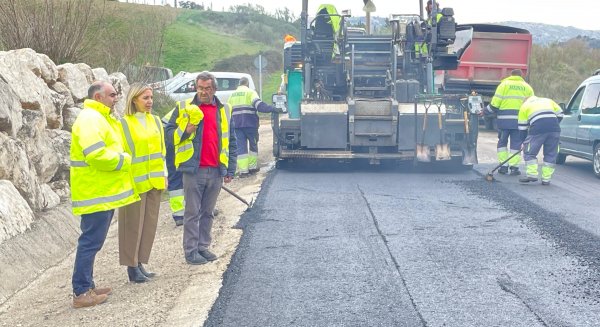 La Diputación de Málaga mejora diversos tramos de dos carreteras del entorno de Benaoján