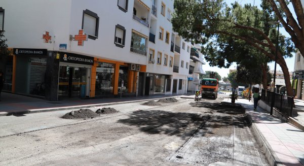 San Pedro Alcántara acomete la primera fase de su Plan de Asfalto con un presupuesto superior a los 200.000 euros