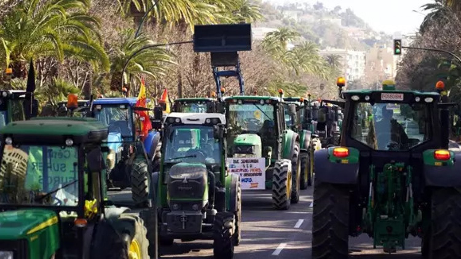 El campo malagueño anuncia nuevas movilizaciones en la provincia 