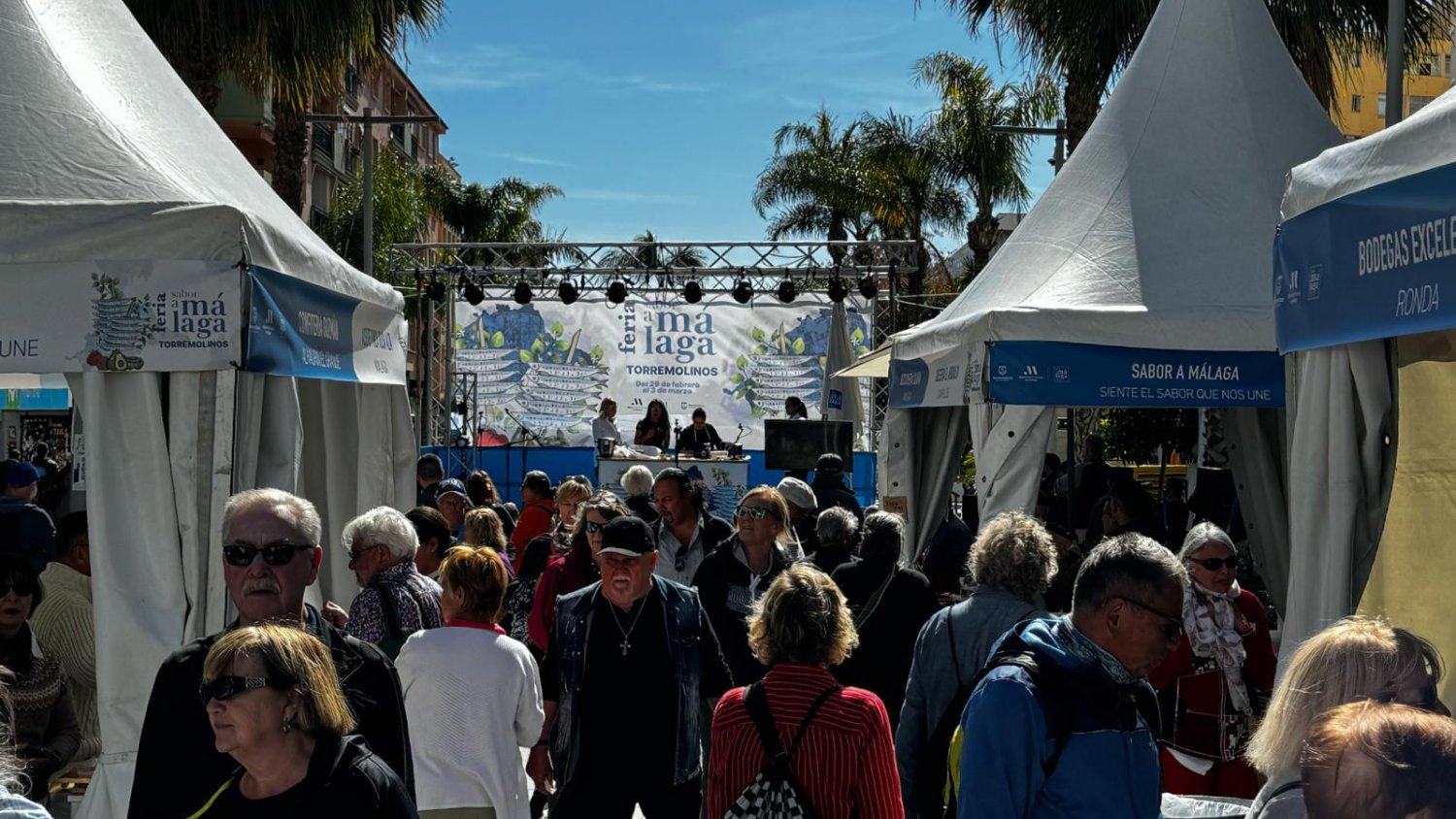 La segunda jornada de la Feria Sabor a Málaga en Torremolinos se centra en la comunidad extranjera