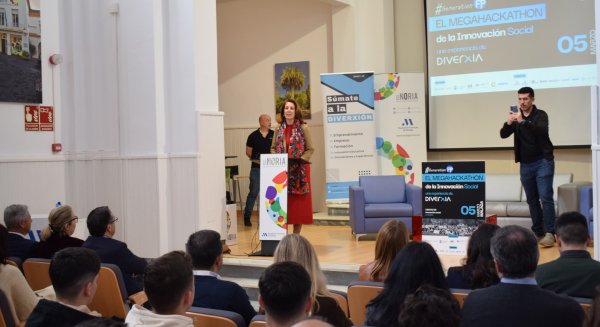 300 estudiantes compiten en La Noria de la Diputación de Málaga para lanzar el mejor proyecto de innovación social