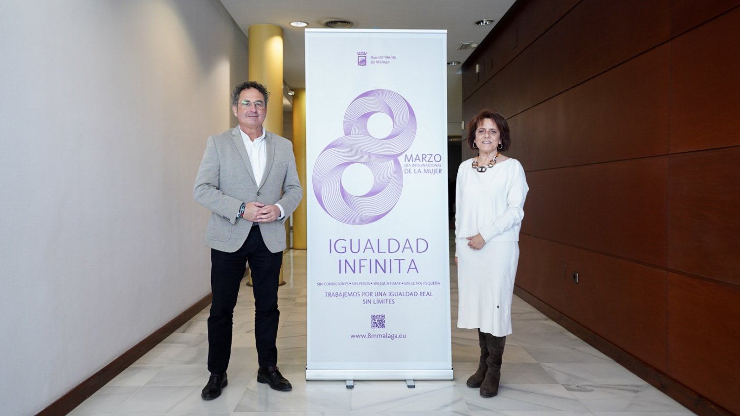 'Igualdad infinita', la campaña del Ayuntamiento de Málaga por el Día Internacional de la Mujer
