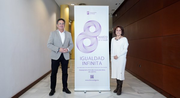 'Igualdad infinita', la campaña del Ayuntamiento de Málaga por el Día Internacional de la Mujer