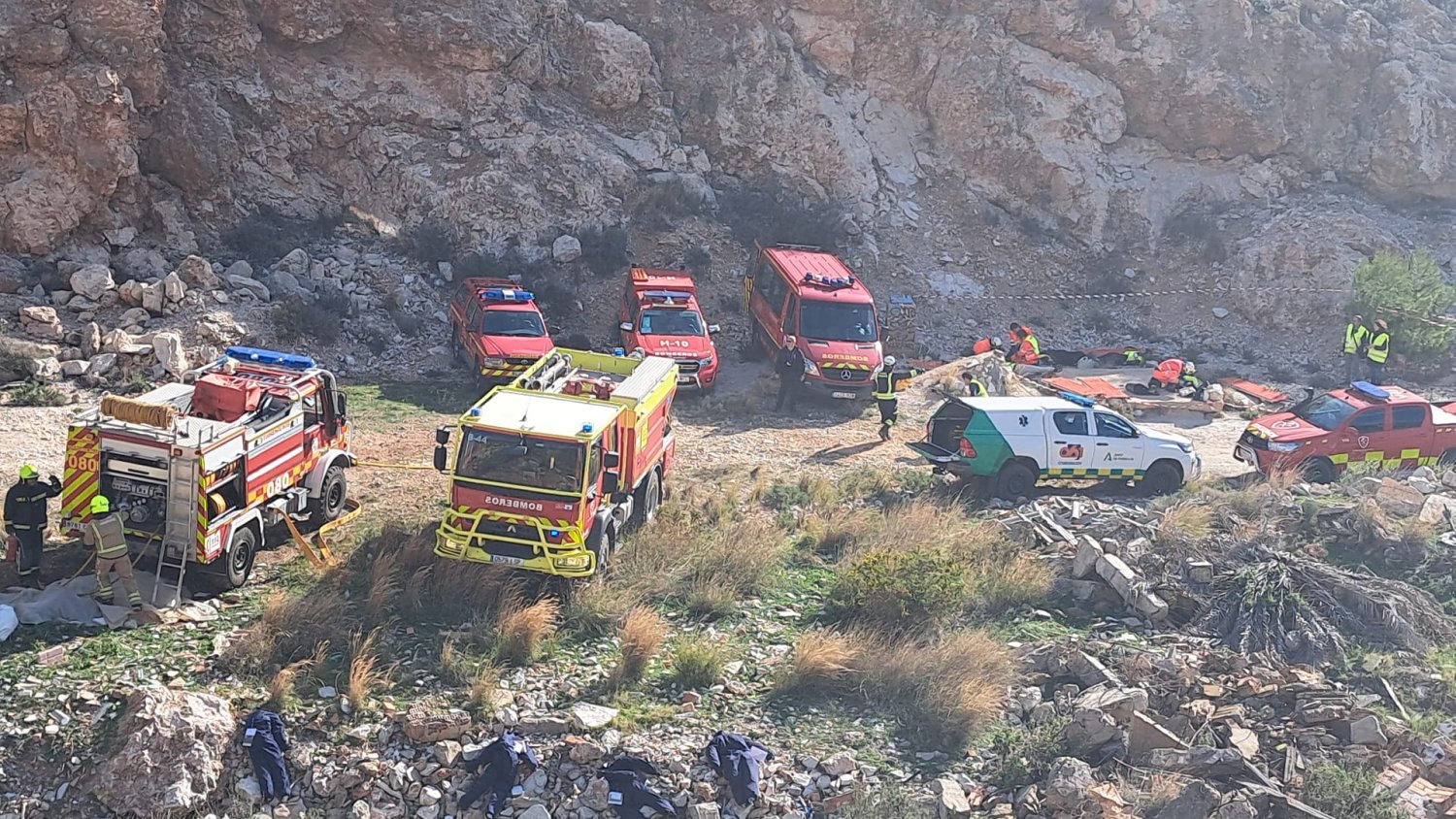 La Junta evalúa la respuesta ante un accidente aéreo con un simulacro en Málaga