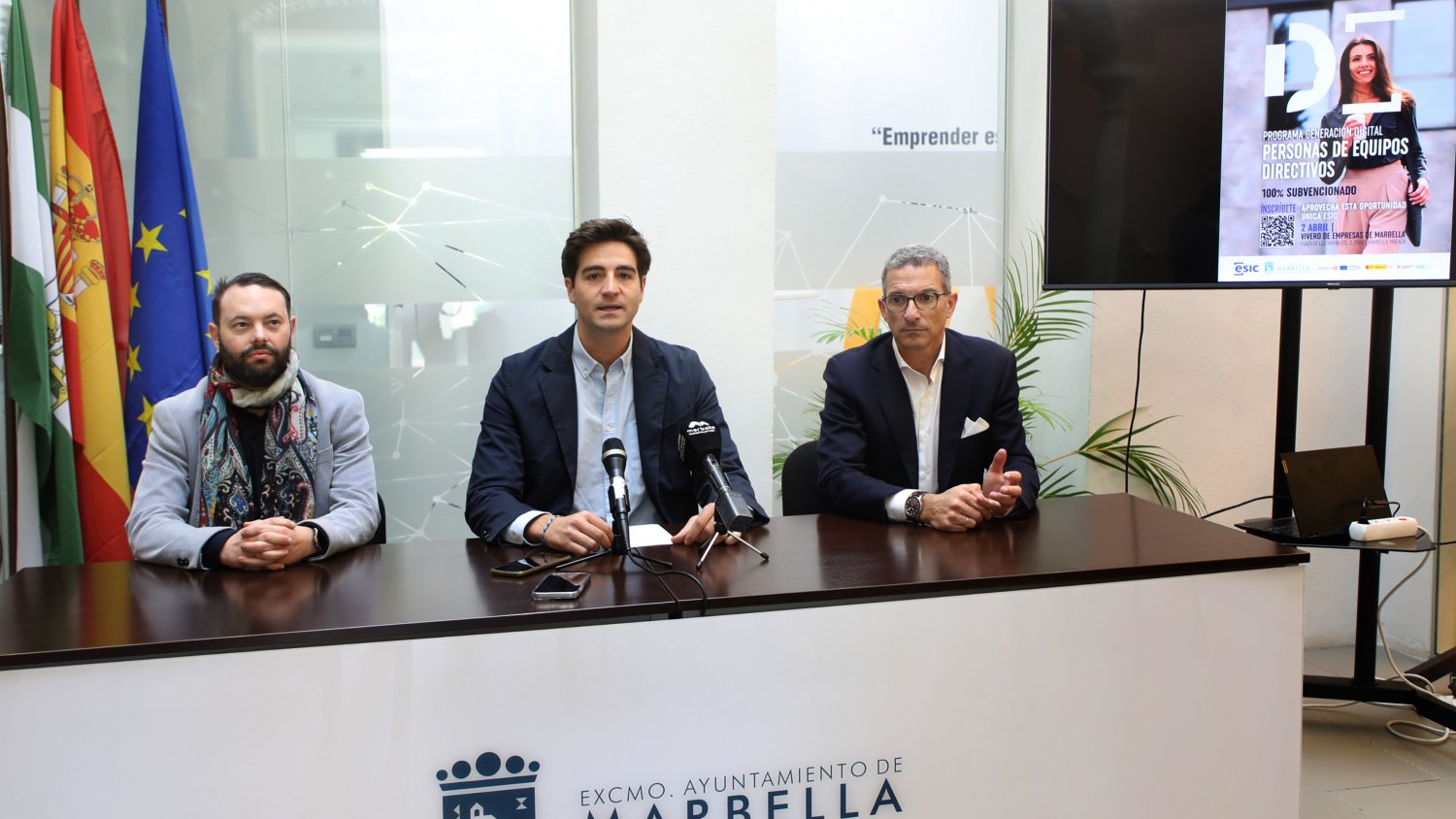 El Ayuntamiento de Marbella colabora en un programa para la transformación digital de las pymes del municipio 