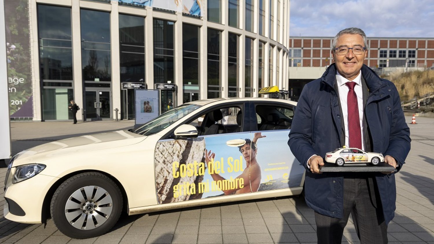 La Costa del Sol pone en marcha una potente campaña en los taxis de Berlín 