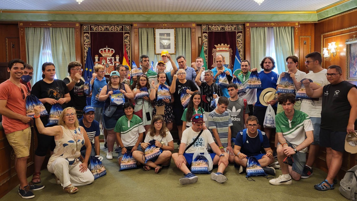Marbella reúne a 25 deportistas de élite andaluces con discapacidad intelectual para participar en unas jornadas náuticas