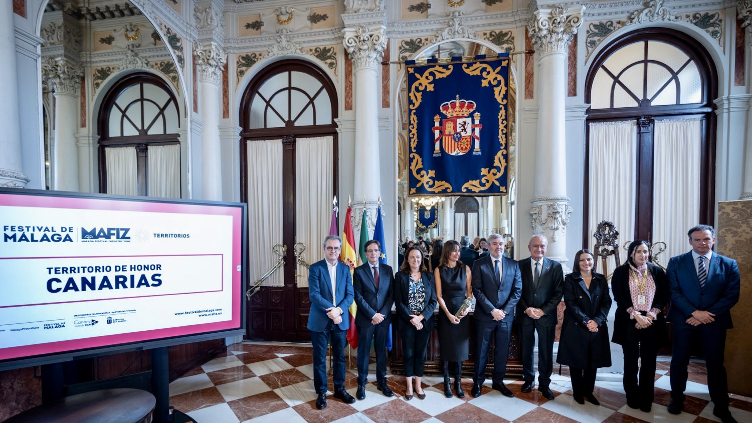 El Festival de Málaga entrega la Biznaga de Plata a Canarias por sus políticas de apoyo al audiovisual