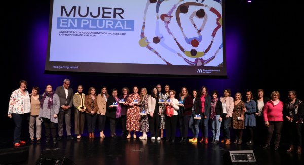 La Diputación de Málaga reconoce a las protagonistas del asociacionismo femenino con motivo del 8M