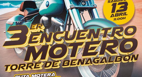 Rincón de la Victoria acoge el III Encuentro Motero con participantes procedentes de 14 clubes de la provincia 