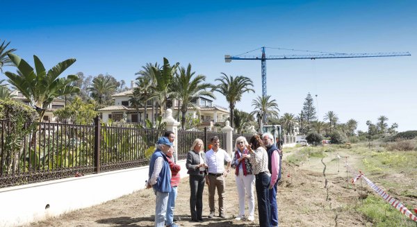 Marbella inicia los trabajos de un nuevo tramo en la zona de Los Monteros para unir todo el Paseo Marítimo