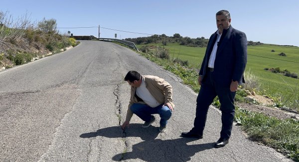 PSOE exige a la Diputación de Málaga el arreglo de la carretera que une Villanueva de la Concepción y Almogía