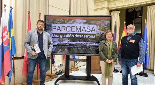 Con Málaga exige el cese inmediato del gerente de Parcemasa