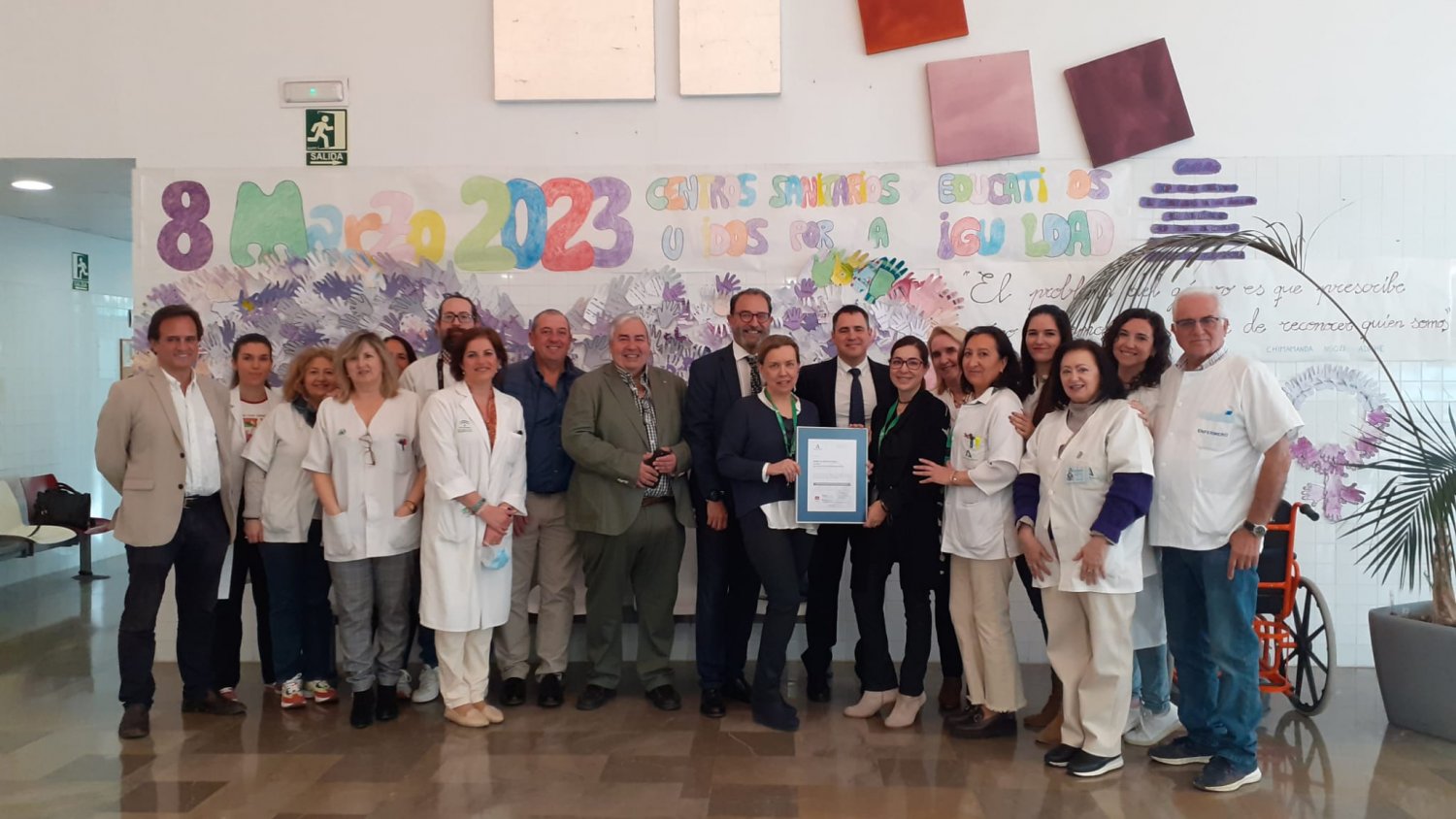 La unidad de atención primaria de La Roca certifica la calidad de sus servicios 