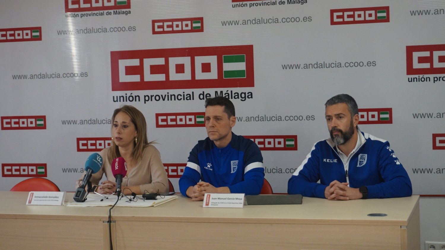 CCOO denuncia que el CD UMA se niega a extinguir los contratos de sus monitores deportivos por falta de liquidez
