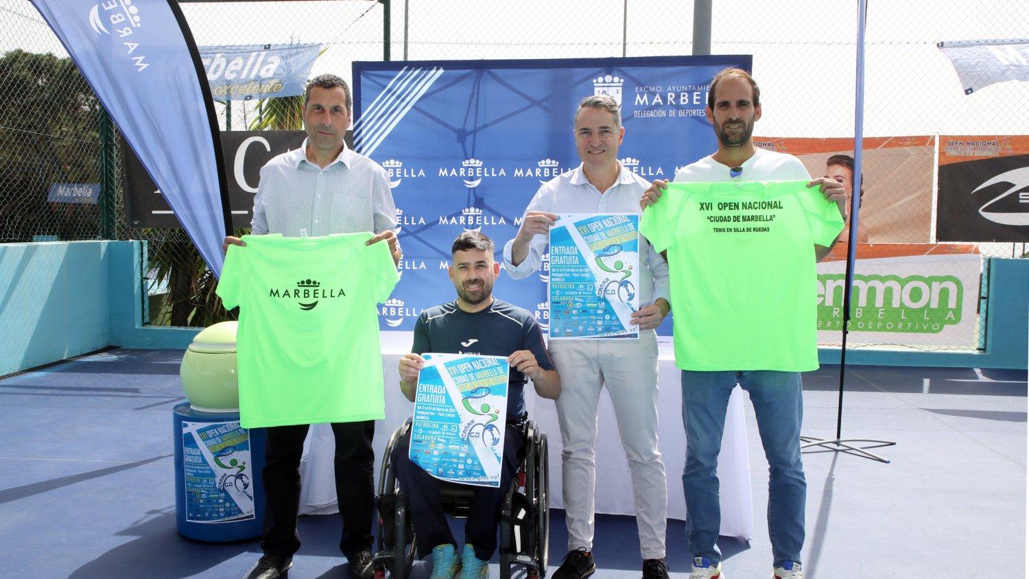 Marbella alberga la XVI edición del Open Nacional de Tenis en Silla de Ruedas