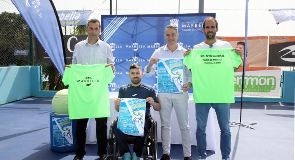 Marbella alberga la XVI edición del Open Nacional de Tenis en Silla de Ruedas