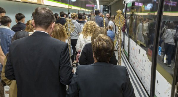 Metro de Málaga ofrece servicio ininterrumpido desde el Miércoles Santo al Viernes Santo