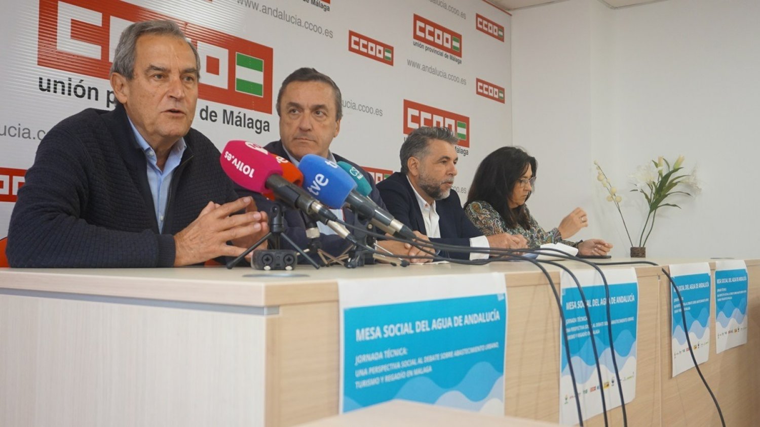 CCOO acoge un encuentro para abordar reformas estructurales ante la peor sequía de la historia en Málaga