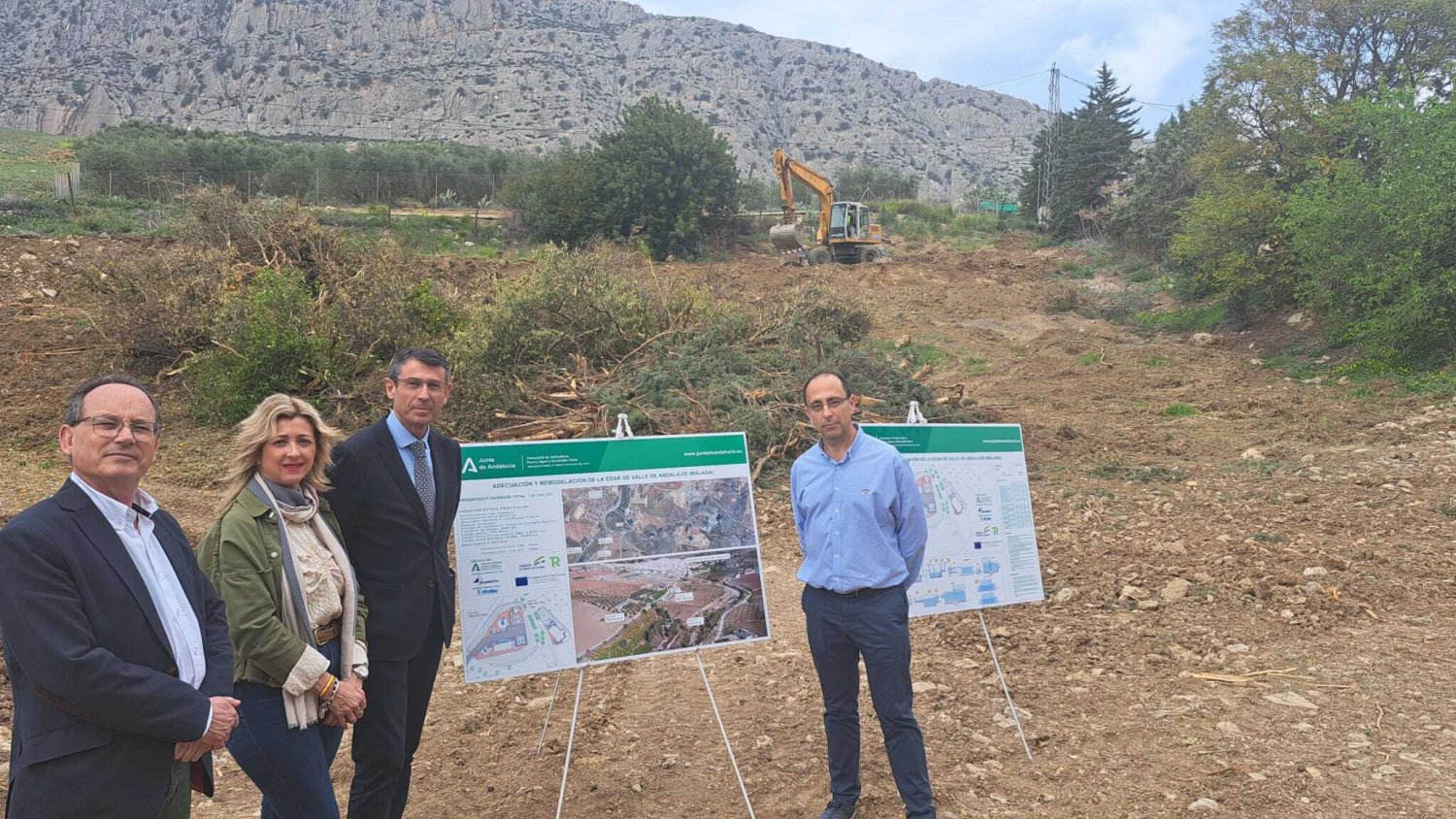 La Junta destina casi 2M€ a la nueva Estación Depuradora de Aguas Residuales del Valle de Abdalajís