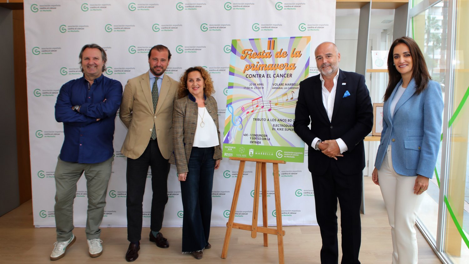 Marbella alberga la II Fiesta de la Primavera de la Asociación Española Contra el Cáncer