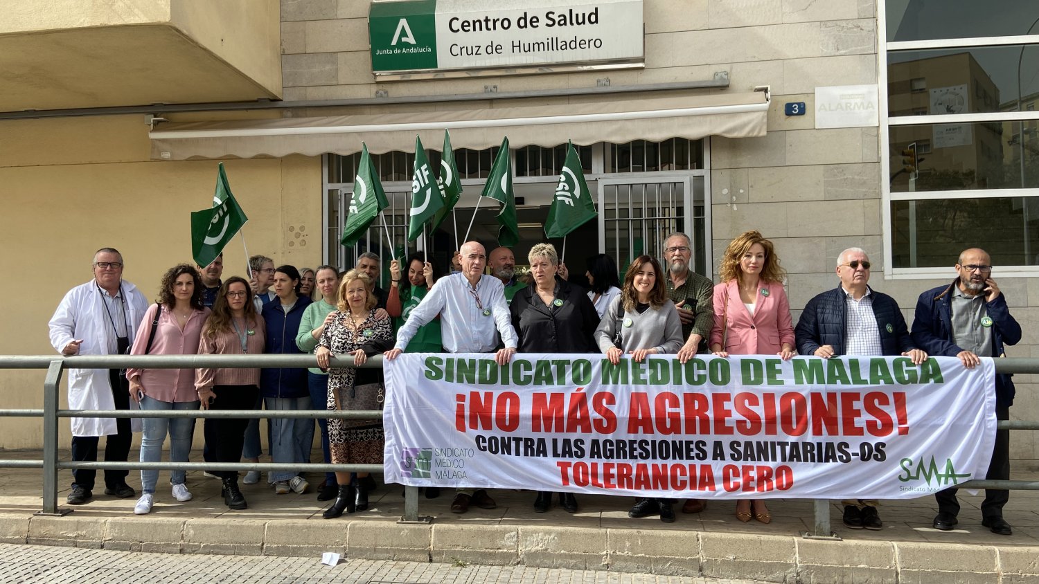 Un hombre amenaza e insulta a una médica en el centro de salud de Cruz del Humilladero