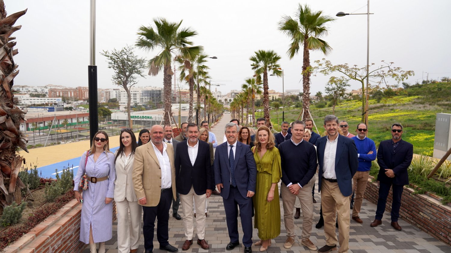 Concluye en Estepona la obra de urbanización en Camino de las Mesas 