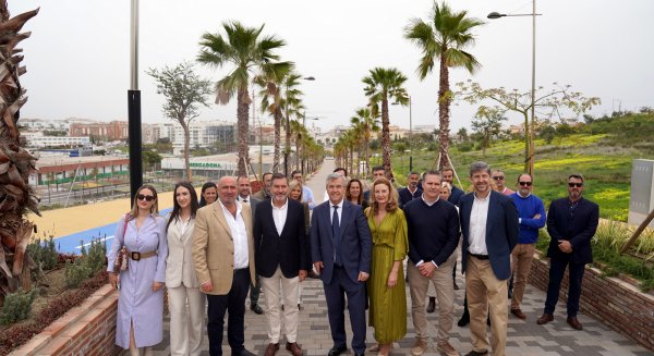 Concluye en Estepona la obra de urbanización en Camino de las Mesas 