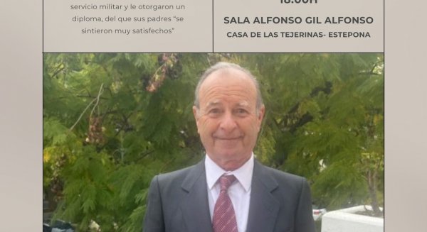 José Ruíz Márquez presenta en Estepona el libro ‘Recuerdos de un esteponero’ 