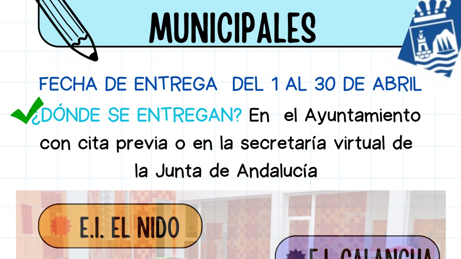 Estepona abre el plazo de escolarización para el curso 2024/25 en las cinco Escuelas Infantiles Municipales