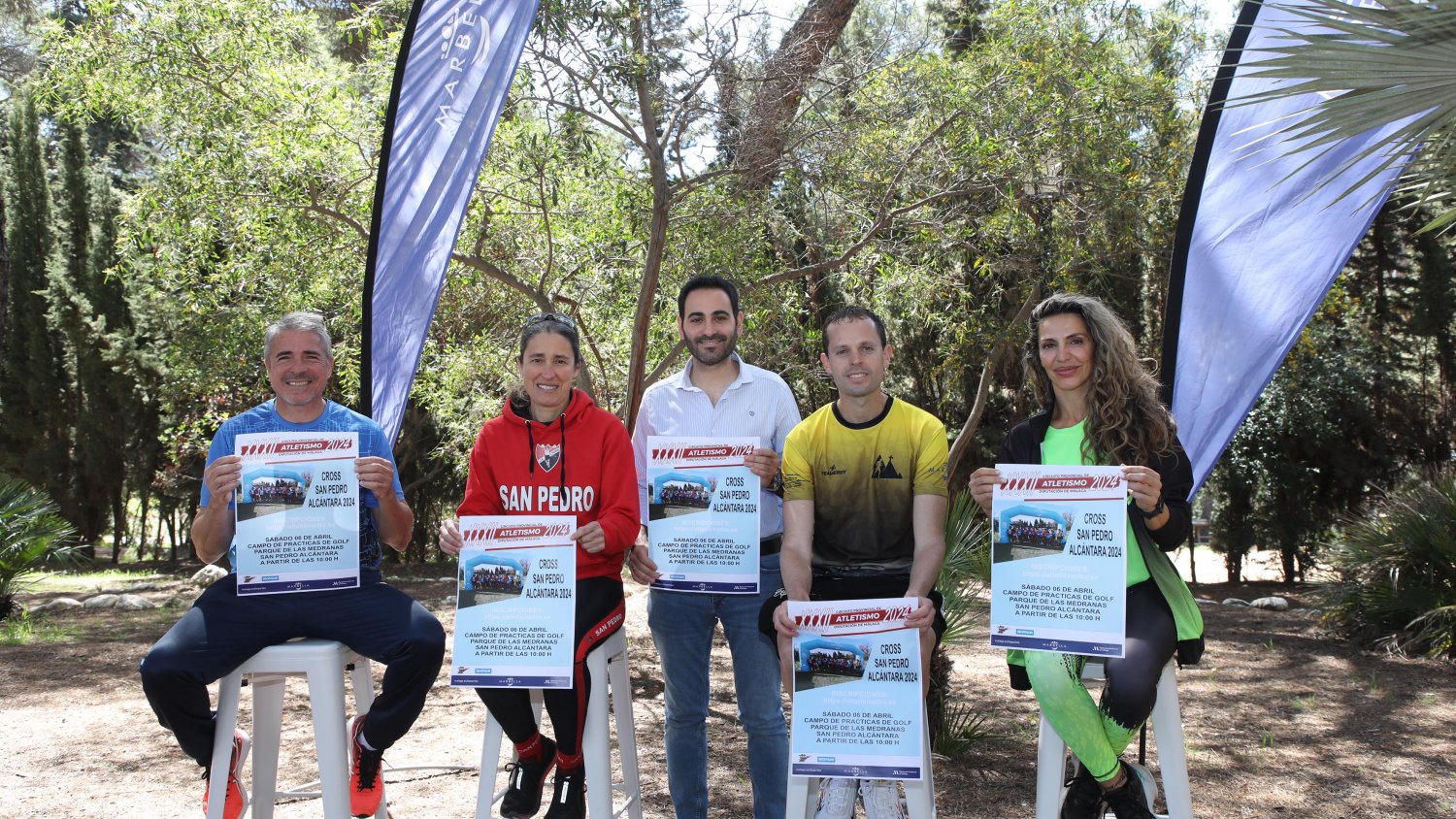 El parque Las Medranas alberga el XXXII Cross de San Pedro Alcántara dentro del Circuito Provincial de Campo a Través