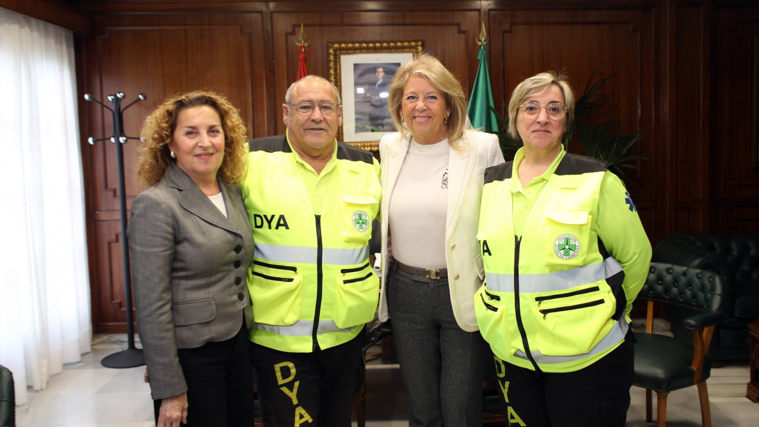 Marbella y DYA renuevan el convenio para apoyar a las familias más vulnerables a través de la tarjeta monedero