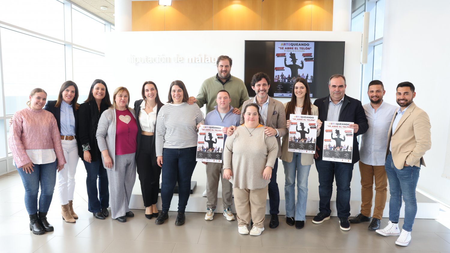 La Diputación de Málaga impulsa 'Artequeando' para la inclusión de personas con discapacidad