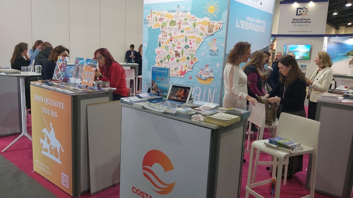 Torremolinos se promociona en el Salón DITEX 2024 la Fête des Voyages que se celebra en Marsella