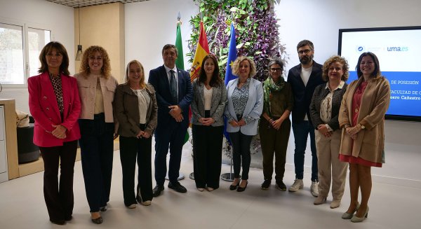 Sara Robles y Carmen Vaquero toman posesión como decanas de Filosofía y Letras y Ciencias de la Educación de la UMA