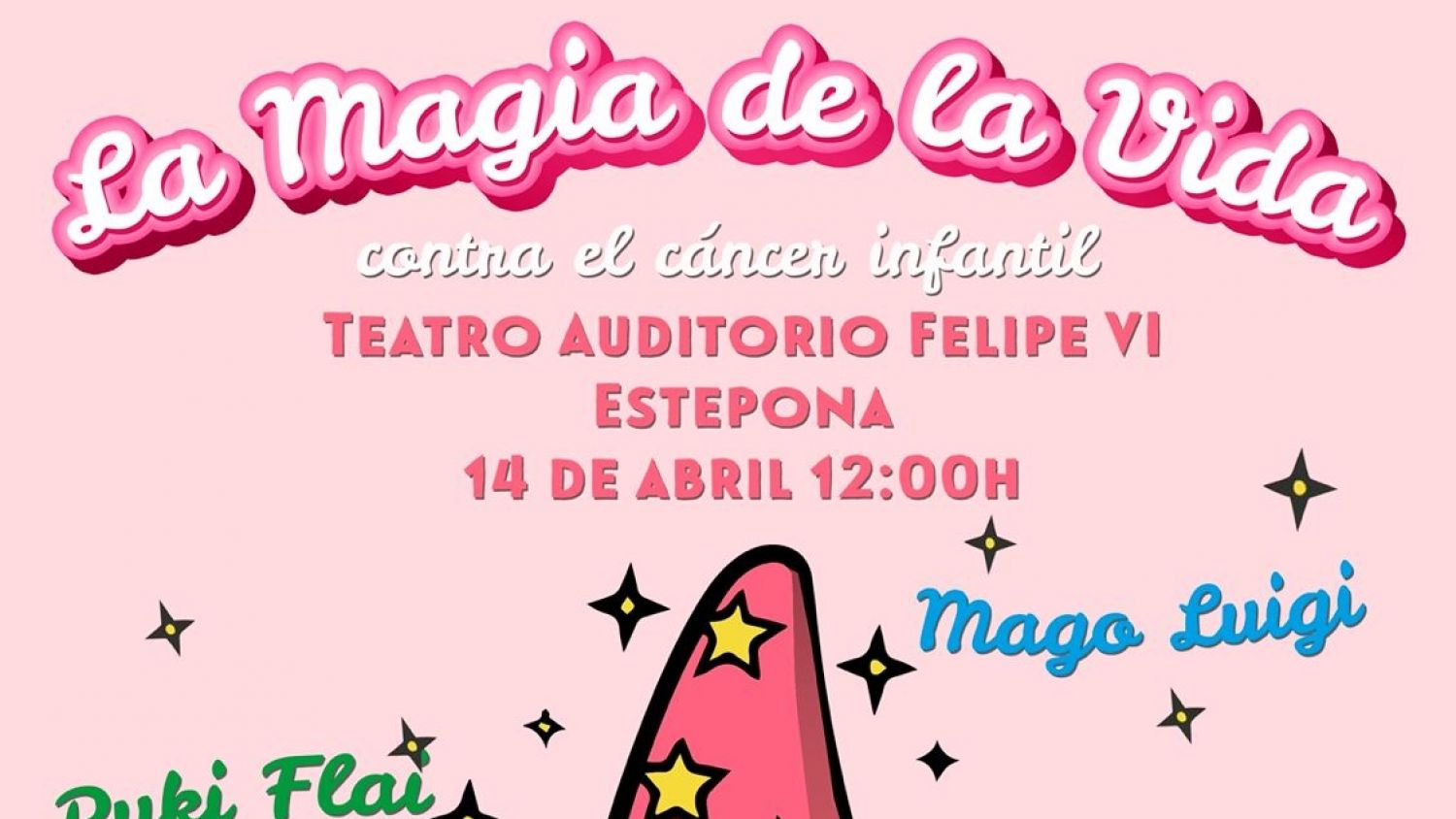 Estepona acoge el espectáculo ‘La Magia de la Vida’, a beneficio de Avoi  y la Fundación Cudeca 