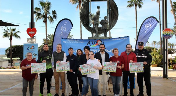 Marbella alberga la III Caminata Solidaria a beneficio de AVOI