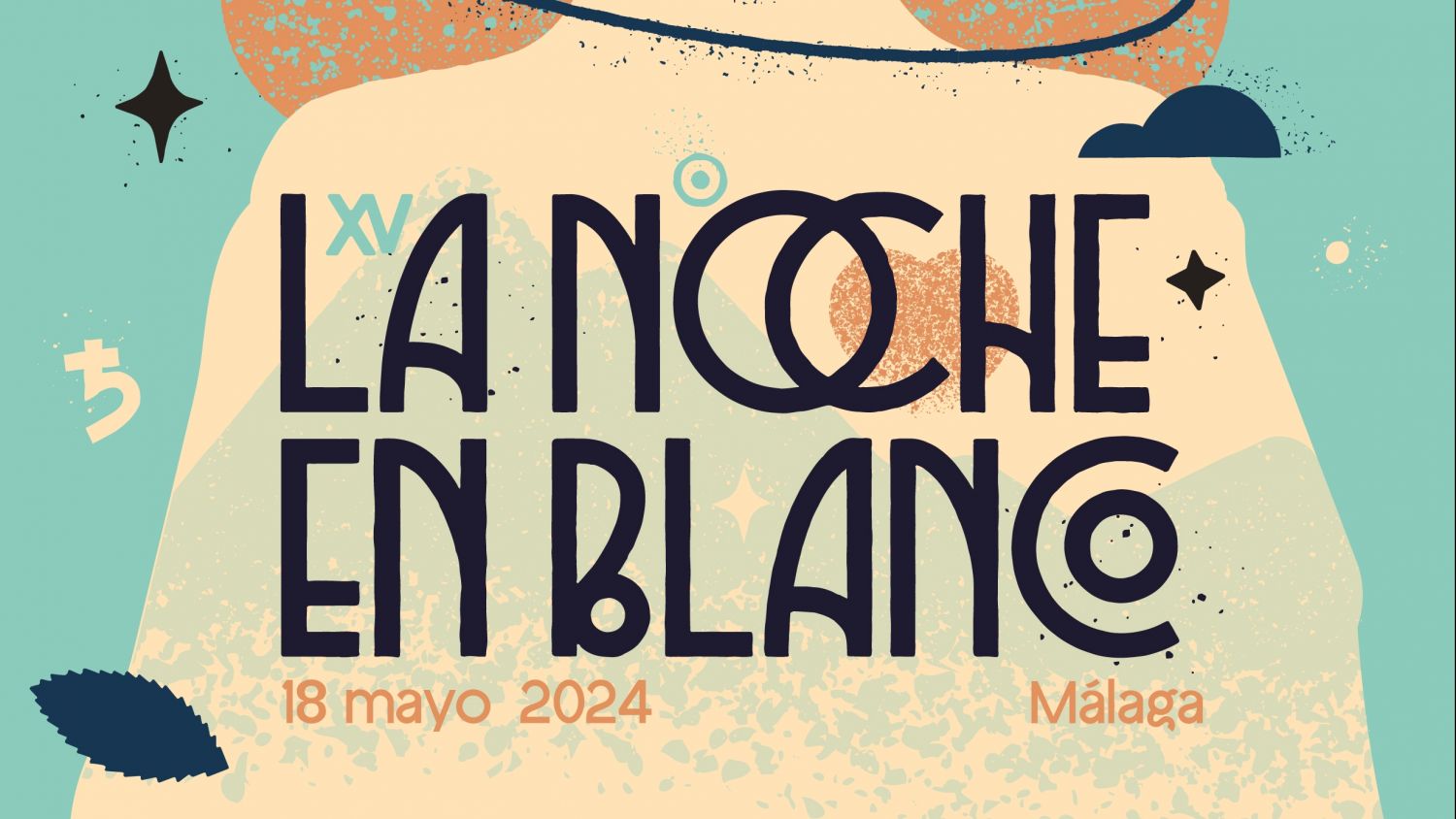 'La magia está en ti', imagen de la decimoquinta edición de la Noche en Blanco 2024 de Málaga