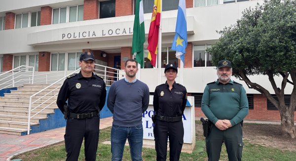 La Policía Nacional realiza un simulacro de emergencia en Fuengirola