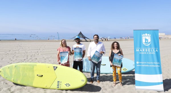 Marbella inicia este mes de agosto por primera vez un campus náutico inclusivo en la playa de El Cable