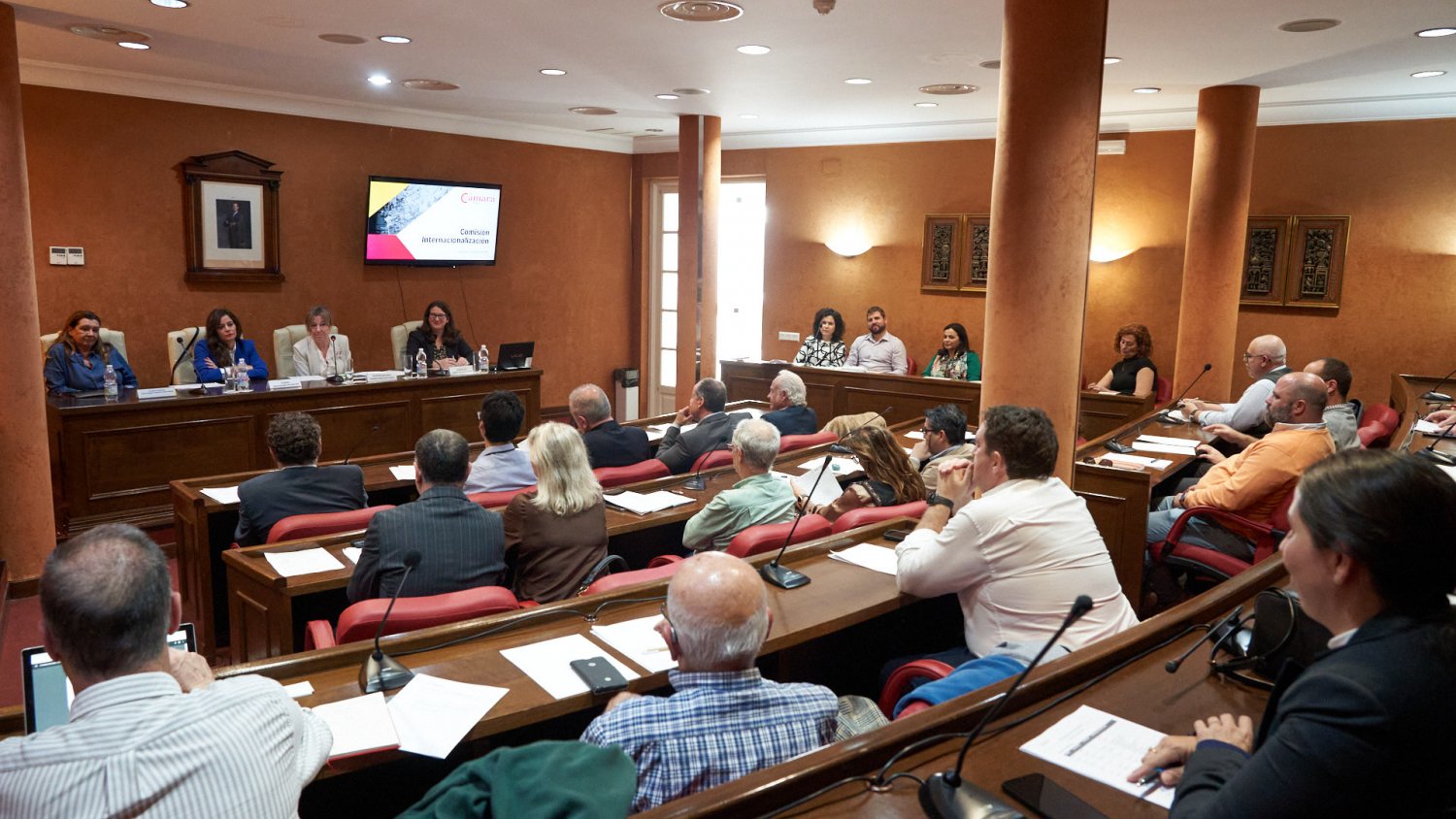Presentado el plan de actuación en internacionalización de la Cámara para 2024 y el Hub Málaga Export