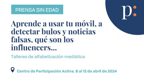 Estepona colabora en una nueva edición del proyecto de alfabetización mediática para mayores 'Prensa sin Edad' 