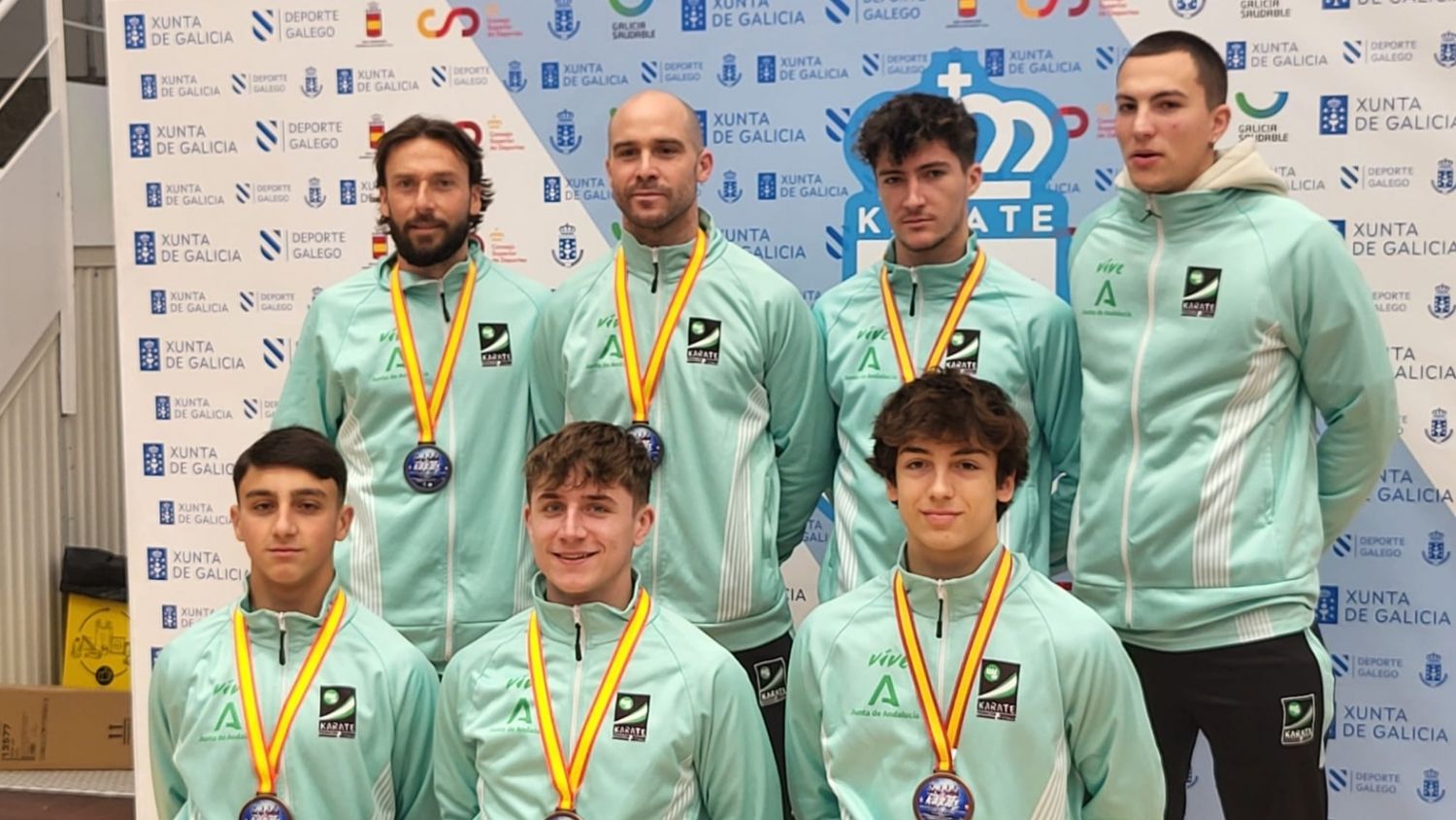 El Club Goju Ryu Torremolinos suma dos platas y un bronce en el Campeonato de España Absoluto de kárate en Pontevedra