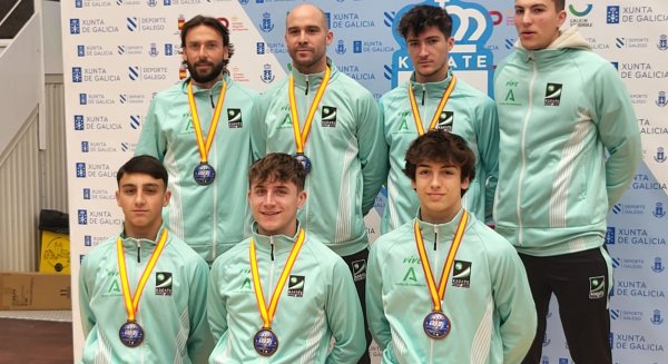 El Club Goju Ryu Torremolinos suma dos platas y un bronce en el Campeonato de España Absoluto de kárate en Pontevedra