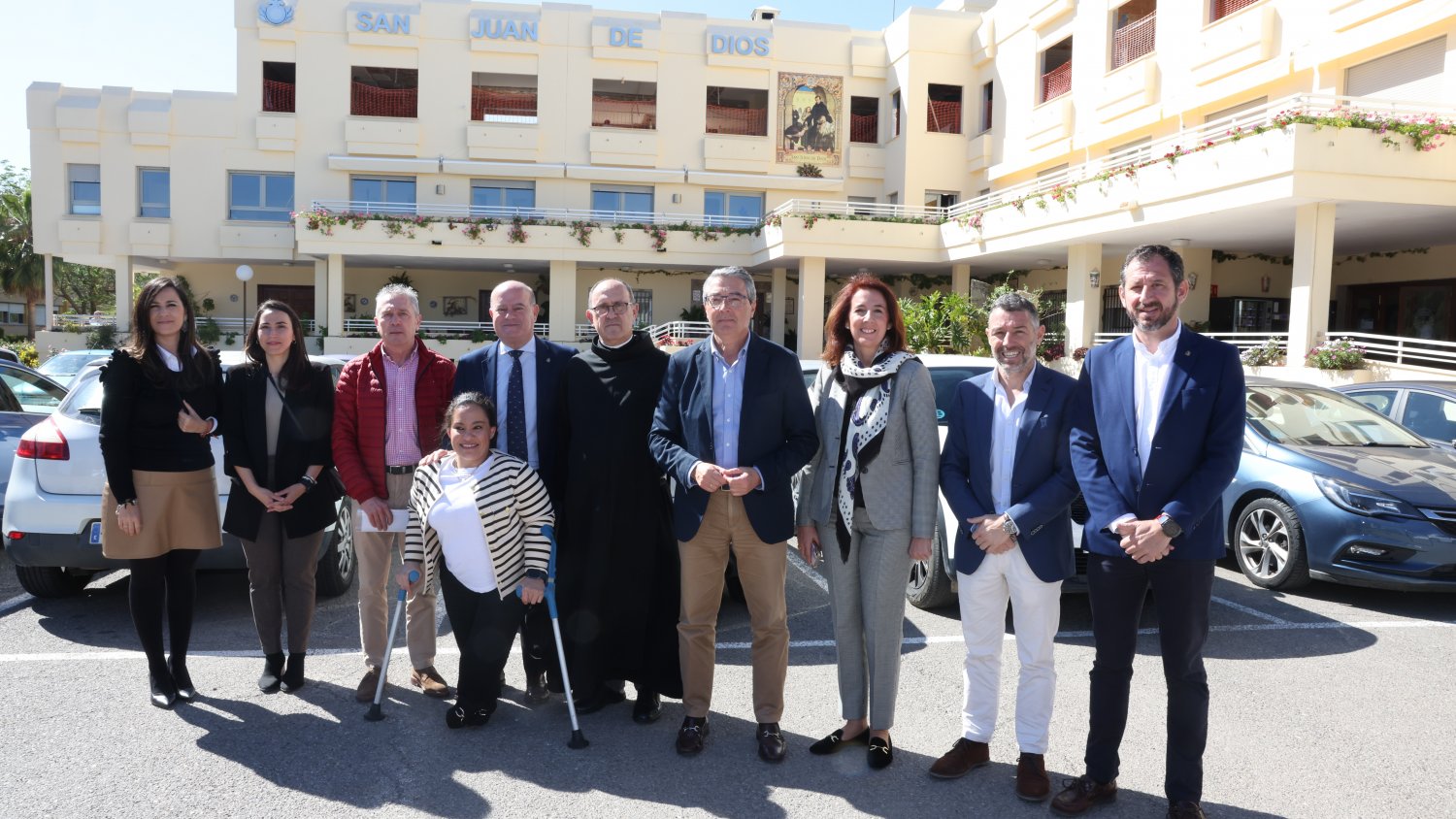 La Diputación de Málaga construye el primer centro de día de Antequera en la residencia San Juan de Dios