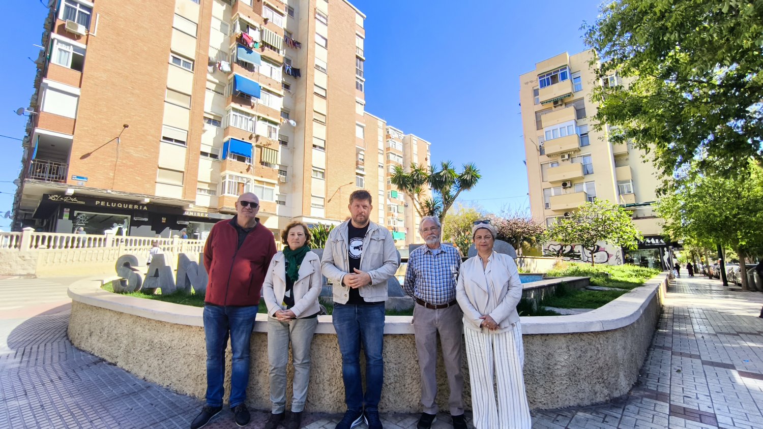 Con Málaga reclama un plan para combatir la desigualdad entre barrios