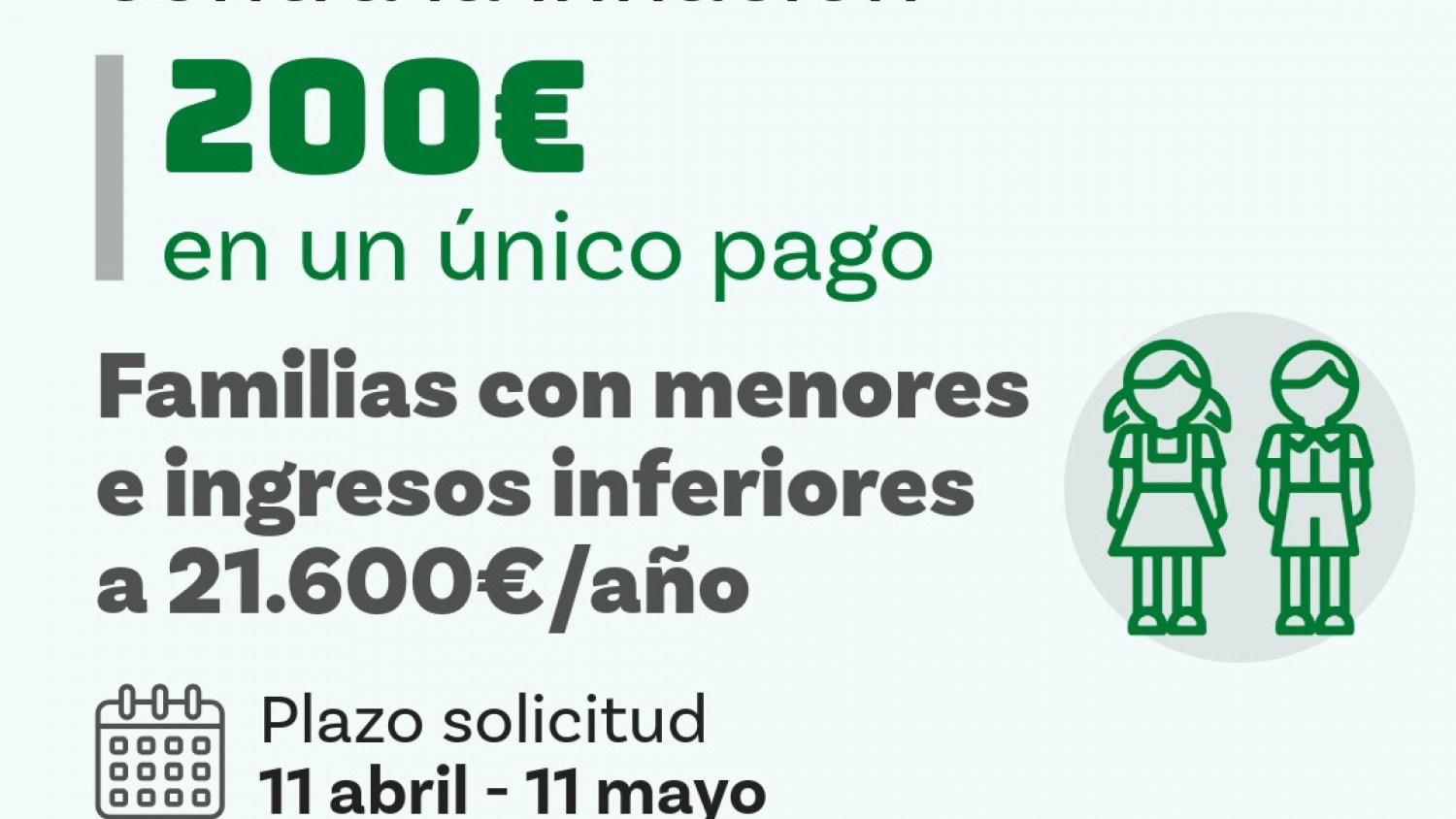 La Junta activa el bono carestía que beneficia a 60.000 familias en situación de vulnerabilidad